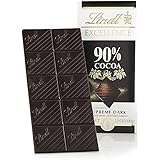 Lindt Excellence Supreme Dark Chocolate 90% Cocoa, 3.5-Ounce Packages (Pack of 12)