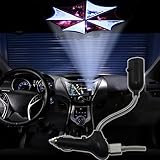 Spoya The Umbrella corp Resident Evil USB Car dome ceiling CREE LED cigarette lighter logo laser projector light lamp