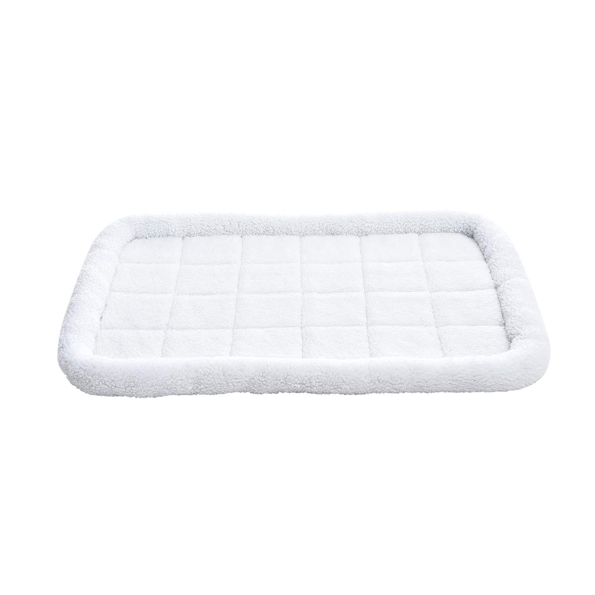 AmazonBasics Padded Pet Bolster Crate Bed Pad 40 x 26 Inches Amazon