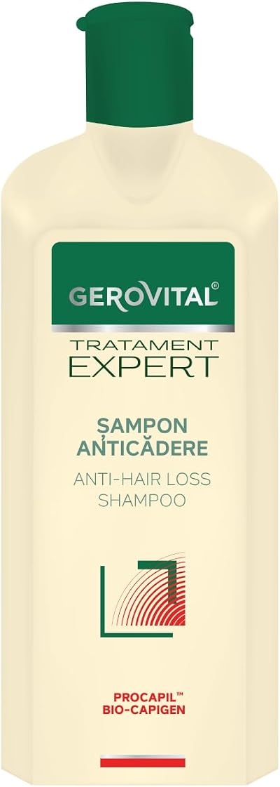 GEROVITAL Anti Hair Loss Shampoo 400ml - Stimulates Growth, Strengthens Roots