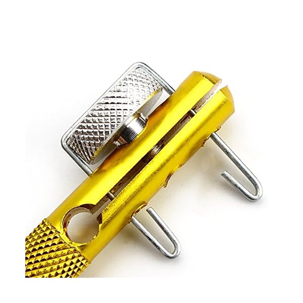 Manually-Fishing-Knot-Tying-Tool-Tier-Hook-Device-Strand-Knotter-Fishing-Line-Hook-Needle-Knots-Double-Headed-Fishing-Accessory-Piscator-Zone-Aluminum-Alloy-Fishing-Hook-in-Golden-golden-2pcs