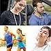 Wireless Bluetooth Headphones, CHARM&MAGIC Bluetooth 4.1 Earbuds Stereo Earphones, Lightweight Sports Earphones with Microphone, CVC 6.0 Noise Isolating Sweatproof Headset (Black)