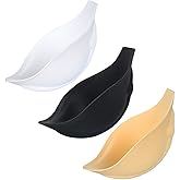 KOSIWEGO Men's Underwear Enlarge Enhancing Cup Sponge Pad for Swimming Swimwear Briefs G String Thongs Shorts 3 Packs