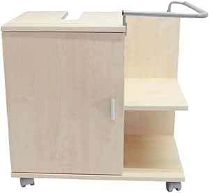 Corner de baño para lavabo mueble de lavabo en un armario y armario