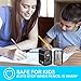 BOOCOSA Pencil Sharpener, BEST Heavy Duty Steel Blade, Electric Pencils Sharpener with Auto Stop for School Classroom Office Home - Precise Perfect Point Every time for Artists Kids Adults (0.8)