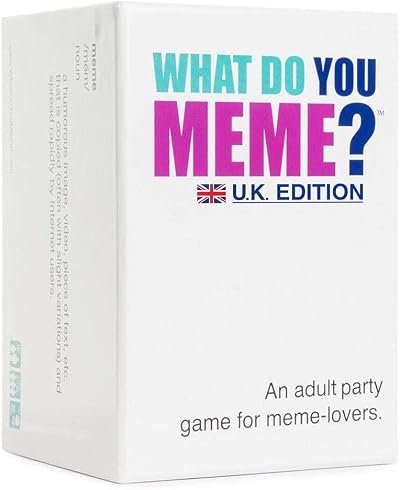 WHAT DO YOU MEME? Core Game UK Edition - Adult Meme Party Game
