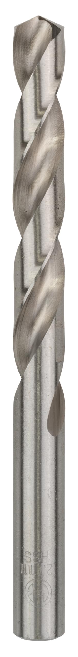 Bosch 5x PRO Metal HSS-G Twist Drill Bit Standard Length (for Non-ferrous metals, Steel, Ø 12,70 mm, Professional Accessory Rotary Drill/Drivers)