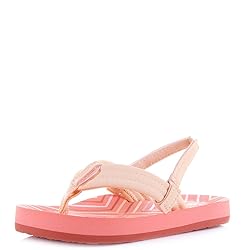 REEF LITTLE AHI Flip Flop, CORAL, 2/3 M US Little Kid