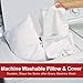 Toddler Pillow INCLUDES PILLOW CASE YOUR CHILD WILL NEVER SLEEP BETTER Premium Quality Fiber Filling PLUS Super Soft 100% Cotton Pillow Case by My Perfect Dreams