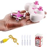 CHEERSON CX-10 Airplane 2.4GHz 4CH RC Quadcopter NANO Drone UFO 6-Axis Gyro Mini Quadcopter Pink