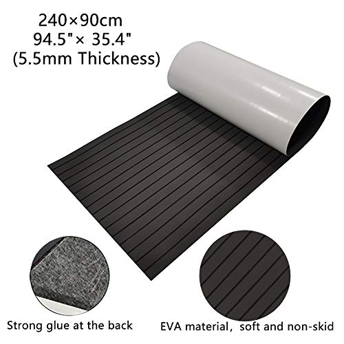 EVA-Schaum, Teakholz-Terrassendielen, Marine-Yacht-Boot-Bodenbelag, Bodenmatte, Oberfläche verwendet gerade oder… – Bild 3