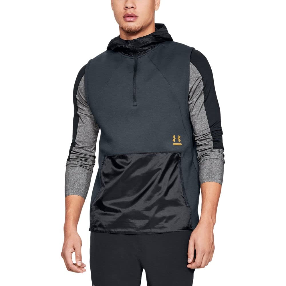 Under Armour Men's Perpetl Reactor Sleeveless Hoodie, Black (001), X-Large