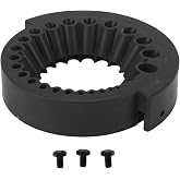 Drill Bit Sharpener Grinding Attachment for 2-13mm Bits | Portable abs sharpening tool, handheld grinder accessory, restores high-speed steel bits, for 125mm angle grinders, meta