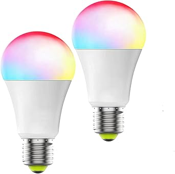 LEOZIE E27 Bombilla Inteligente Wifi LED Smart Regulable Lmpara color
cambiable 9W 850 Lm Compatible Alexa Echo y Google Home 2 PcsPrecio
estimado 19.99 €