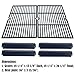 Direct store Parts Kit DG232 Replacement Heat Plates & Cooking Grill fits for Charbroil 463268606 463268007 463268008 463244011 463212511 463224611, Fits for Kenmore 415.166579