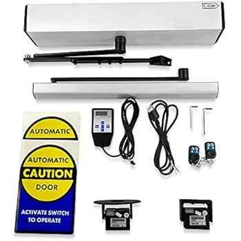 Automatic Swing Door Opener with Two Passive Infrared/Body ... wireless handicap door opener wiring diagram 