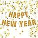 Happy New Year Banner Garland Large
