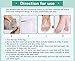 Foot Peel Mask for Dry Cracked Feet - Peeling Foot Mask For Men & Women - Peel Away Dead Skin & Calluses - Repair Heels - Make Toes Soft & Smooth - 2 Pack - Big Size - Without Harsh Chemicals