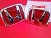 2006-2015 Honda JDM RED CIVIC 4dr. SEDAN ONLY Emblem logo badge 2 pieces SET by Honda