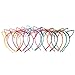 Manc GG Boutique Cat Ear Headbands Headwear Hair Head Bands Hair Accessories Wash Face Hairlace, Makeup Hairband Party Tool for Women and Girls Plastic 11PCS