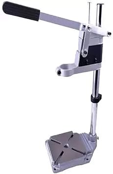 inditrust Hand Drill Stand to Bench Press (Black and Silver) Angle Drill (10 mm Chuck Size)
