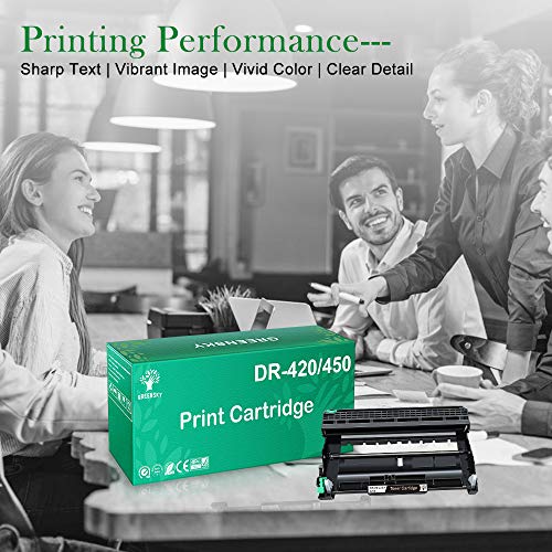 GREENSKY Compatible Drum Unit Replacement for Brother DR420 DR450 Work with Brother HL-2270DW MFC-7360 MFC-7360N MFC-7860DW Printer 1 Pack