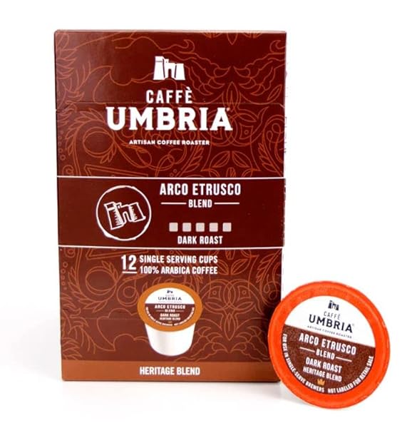 CAFFE UMBRIA NESPRESSO COMPATIBLE PODS, ARCO ETRUSCO BLEND...