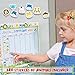 ATHENA FUTURES Potty Training Chart for Toddler, Boys & Girls, Sticker Chart for Kids Potty Training, 4 Week Reward Chart, Certificate, Instruction Booklet, Reward Sticker Chart - Fun Animal Design