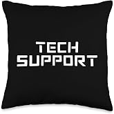 Tech Support Throw Pillow
