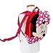 Disney Mickey Minnie Mouse Finger Backpack with a Removable Strap Safety Harness to Prevent Children from Going Missing (Pink Minnie)