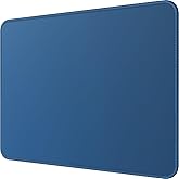MROCO Essential Office &amp; Gaming Mouse Pad, 8.5 x 11 Inch, Navy Blue | Anti-Fray Stitched Edges, Functional Pattern Design, Non-Slip Rubber Base, Water and Stain Resistance