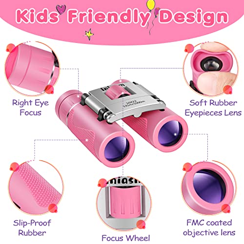 Binoculars for Kids, High Resolution Kids Binoculars for Boys Girls