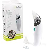 bblüv Rinö Aspirateur nasal à piles – Nettoyeur de mucus sûr, rapide et hygiénique pour les nouveau-nés et les tout-petits