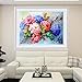 5D Diamond Painting Art Kits for Adults Kids Full Square Drill Rhinestone Craft Flowers Corss Stitch Painy by Number Home Wall Decoration Xmas Gift 16x12in