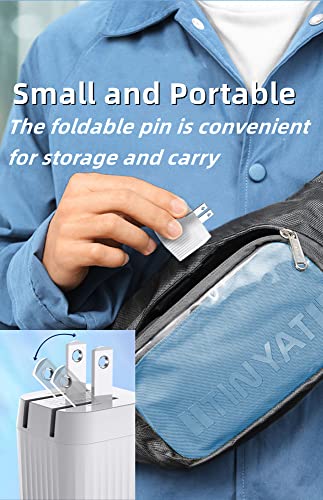 USB C Charger, 33W GaN Ⅲ Wall Charger,PD QC 3.0 Adapter,Foldable PPS Fast Charger,Type C Charger Fast Charging Block Compatible with MacBook Pro, iPad, iPhone 14 Pro Max,Galaxy S23/S22, Balxo