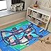 Beyond Your Thoughts New Kids Rug Area Play Mat Car Carpet with Road 4' 11