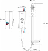Mira Advance Flex Thermostatic Shower 8.7kW 1.1785.003 view 6