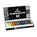 Watercolor Paint by AEM Hi Arts - 12 Tube Watercolour Set Includes Colorful Water Color Paints - Portable, Small and Washable, Great for Kids and Professional Artists