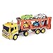 Think Gizmos Friction Toys for Boys & Girls - Toy Trucks for Toddlers (Transporter Truck)