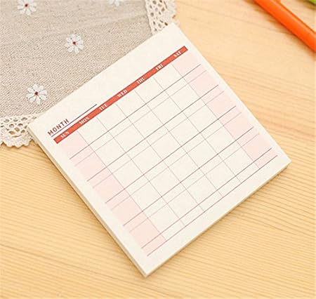 Amazon フリーループ Freeloop メモ帳 付箋 強粘着ノート 60枚x1個 月スケジュール帳 付箋 文房具 オフィス用品