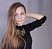 Onnea Gold Tone Cutout Geo Choker Necklace for Women
