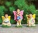 Mini Fairy Garden Kit Miniature Houses and Figurines Outdoor Village Scene for Collectors, Girls and Boys - Gardening Decorations with Slide, Arbor, Gnomes, Fairies, Signs, Animals, 25 Pieces