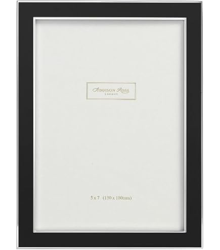 Addison Ross White Enamel And Gold Locket 5x7 Photo Frame | Liberty