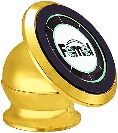 FEMEL Universal Magnetic Car Mount Kit Sticky Stand Holder for Mobile Phone GPS