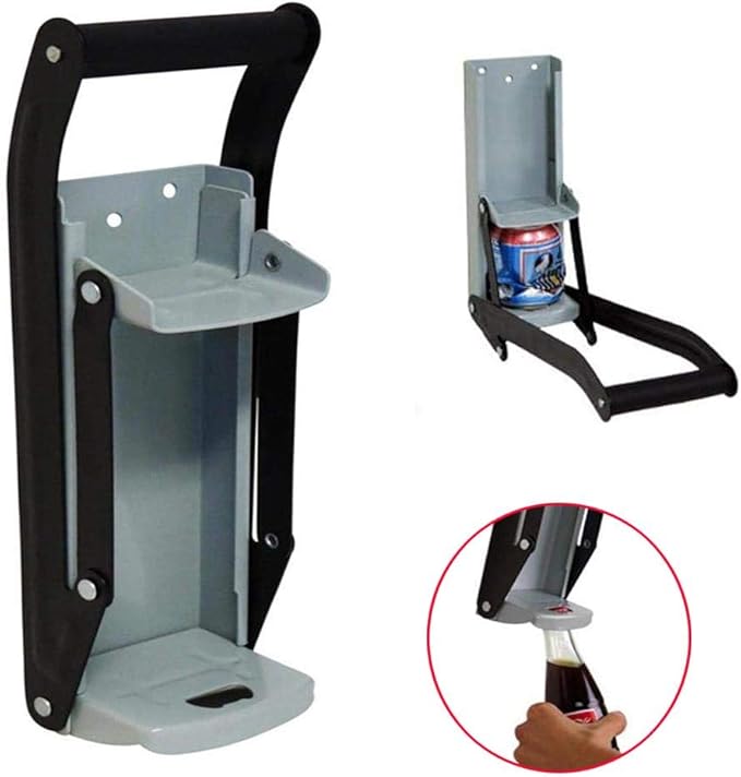 can crusher,can crusher 16oz, can crushers for recycling,2 In 1 Wall