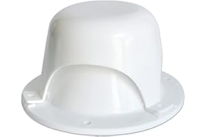 NU-SET | RV Roof Vent Caps | RV Roof Vent Cover | RV Accessories & Door Hardware (White)