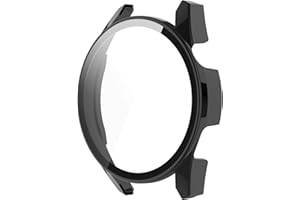 Compatible for Huawei Watch GT 3 42mm Case with Screen Protector, Ultra-Thin Soft TPU Silicone Bumper Case Full Coverage Scra