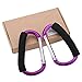 Dxg Grocery Bag Holder Handle Carrier Tool Grip Your Tote, Shopping and Plastic Bags 2 Pack (Purple)
