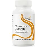Seeking Health Testosterone Nutrients - Healthy Hormonal Balance for Men & Women† - Supports Muscle, Energy & Memory† - Supports Sperm Health & Motivation† - 120 Capsules