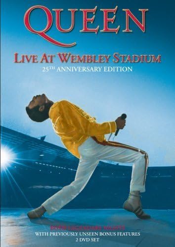 Amazon.com: Queen - Live at Wembley Stadium [DVD] : Freddie